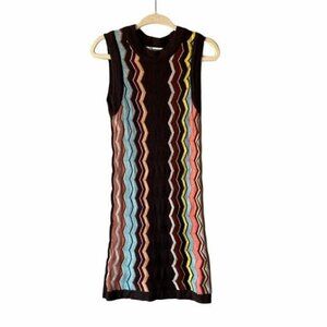Missoni Target Chevron Sleeveless Sweater Dress 3T